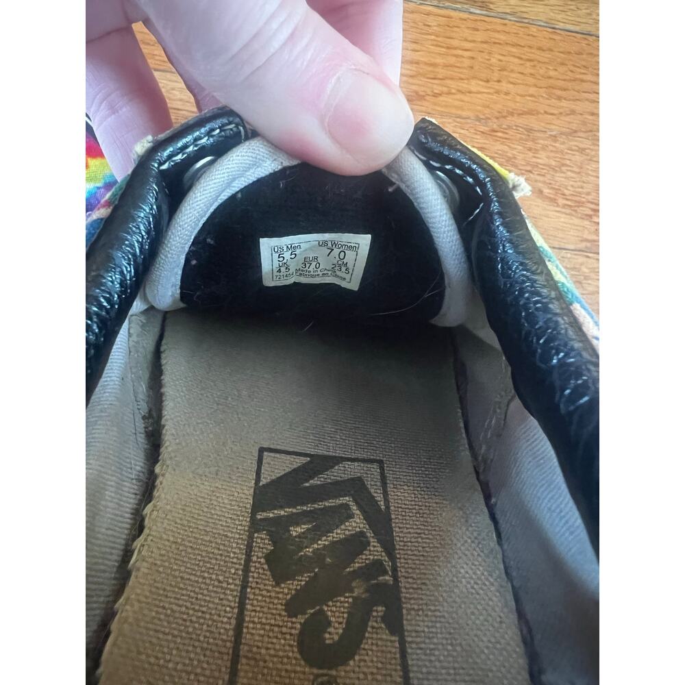 VANS x JEN STARK Rare Psychedelic Old Skool Sneakers | 7W - Picture 10 of 12